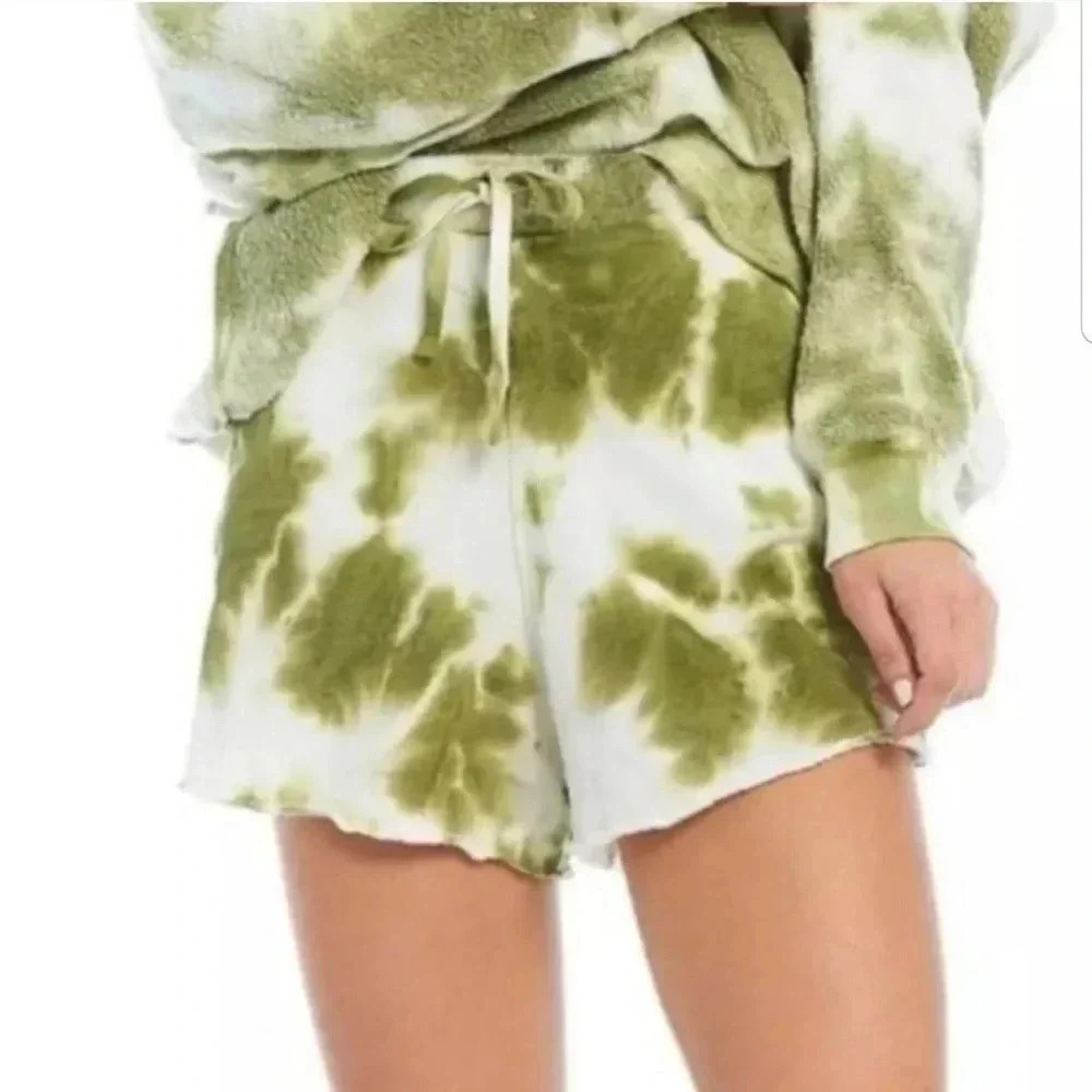 Free People Tie Dye Sweat Shorts